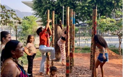Oficina Socioambiental na aldeia Marakanã